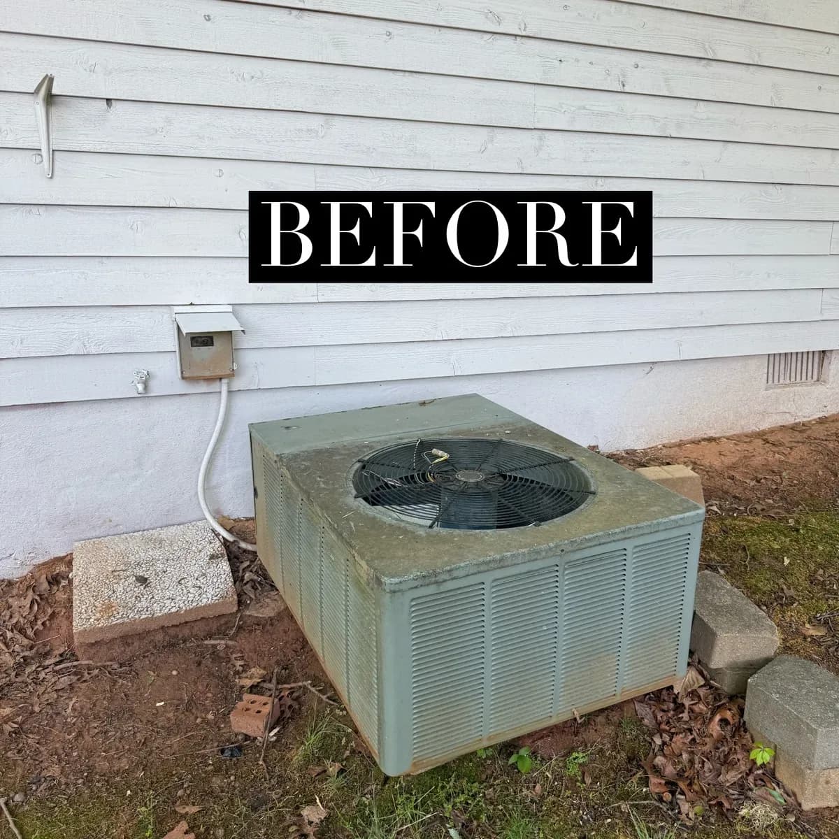 HVAC project 1 before